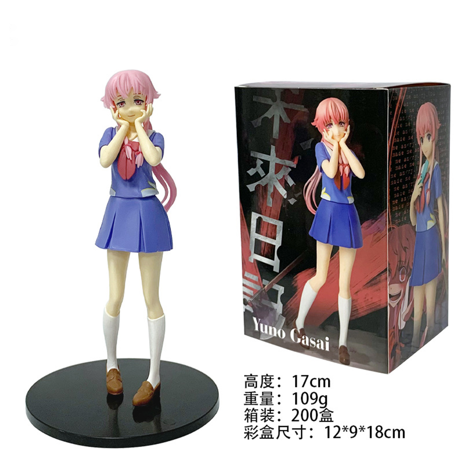 Hot 17cm Future Diary Mirai Ni - Good Smile Company Figma review and price