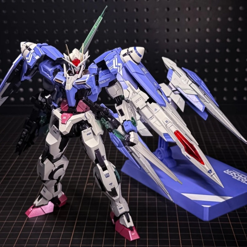 New Menghu Model MB 1/100 00 R - Bandai Gundam Hg review and price
