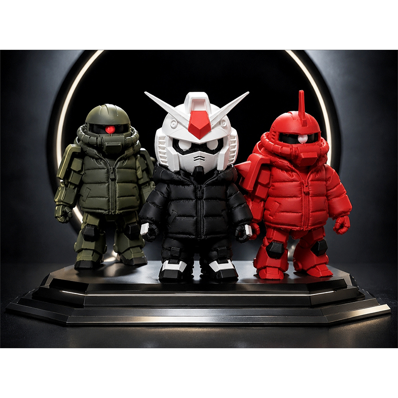 Yige Model Q Version Zaku Rx-0 - Bandai Gundam Hg review and price
