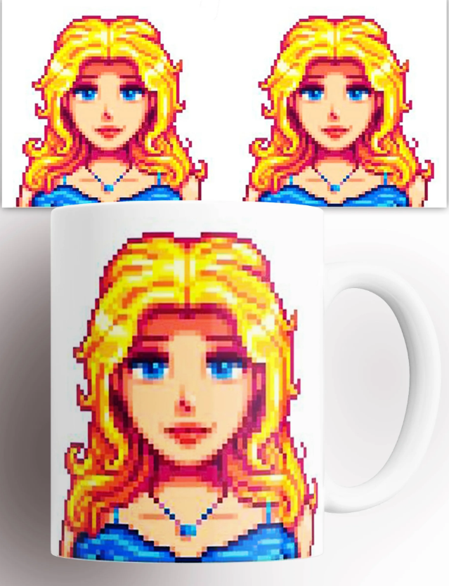 Stardew Valley Villager Pixel  - Anime Merchandise Mugs review and price