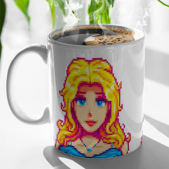 Stardew Valley Villager Pixel  - Anime Merchandise Mugs review and price