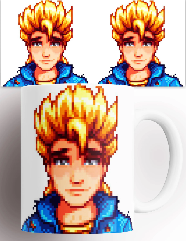 Stardew Valley Villager Pixel  - Anime Merchandise Mugs review and price